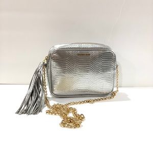Victoria’s Secret crossbody bag Chain purse silver